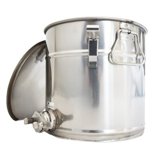 25 kg honey tank with gate and sealing lid - Swiss Biene